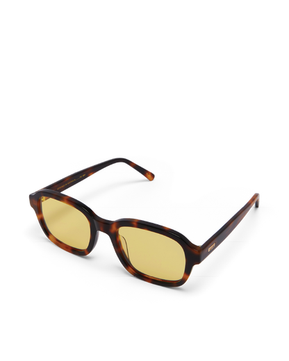 THE IMMY - CARAMEL TORT-YELLOW-SUNGLASSES | Billini