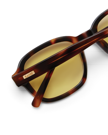 THE IMMY - CARAMEL TORT-YELLOW-SUNGLASSES | Billini