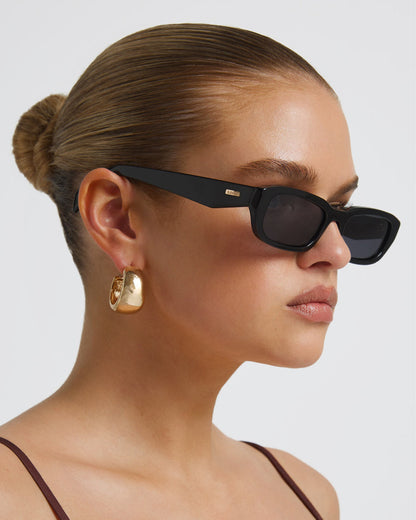 THE SOPHIA - BLACK-BLACK-SUNGLASSES | Billini