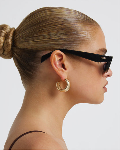 THE SOPHIA - BLACK-BLACK-SUNGLASSES | Billini