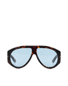 Light Havana Tort-Blue