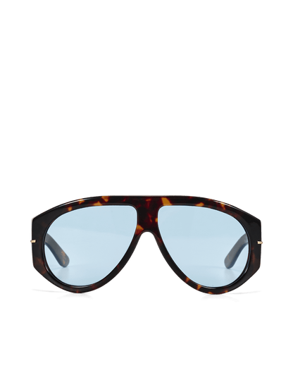 THE AMELIA - LIGHT HAVANA TORT-BLUE-SUNGLASSES | Billini