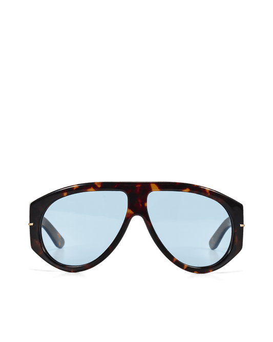 THE AMELIA - LIGHT HAVANA TORT-BLUE-SUNGLASSES | Billini