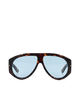 Light Havana Tort-Blue