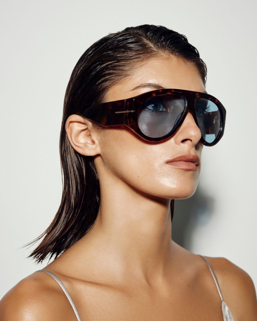 THE AMELIA - LIGHT HAVANA TORT-BLUE-SUNGLASSES | Billini