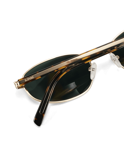 THE ANGELINA - TORT-GREEN-SUNGLASSES | Billini