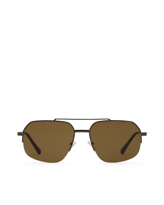 THE HOOPER - BRONZE-DARK CHOCOLATE-SUNGLASSES | Billini