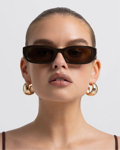 THE SOPHIA - DARK CHOCOLATE-DARK CHOCOLATE-SUNGLASSES | Billini