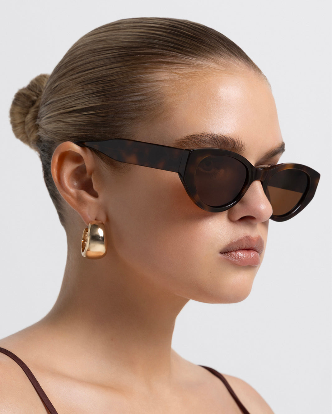 THE KELLY - HAVANA TORT-HAZEL-SUNGLASSES | Billini