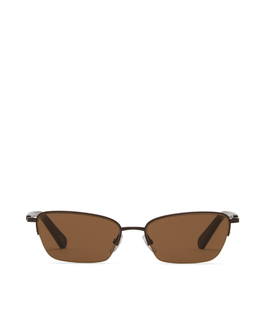 THE LYDIA - DARK CHOCOLATE-DARK CHOCOLATE-SUNGLASSES | Billini