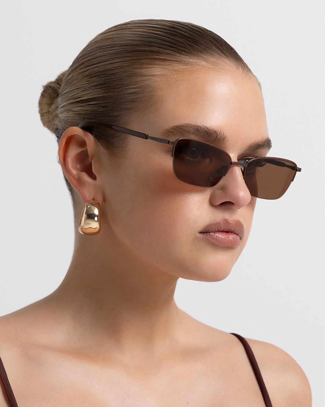 THE LYDIA - DARK CHOCOLATE-DARK CHOCOLATE-SUNGLASSES | Billini